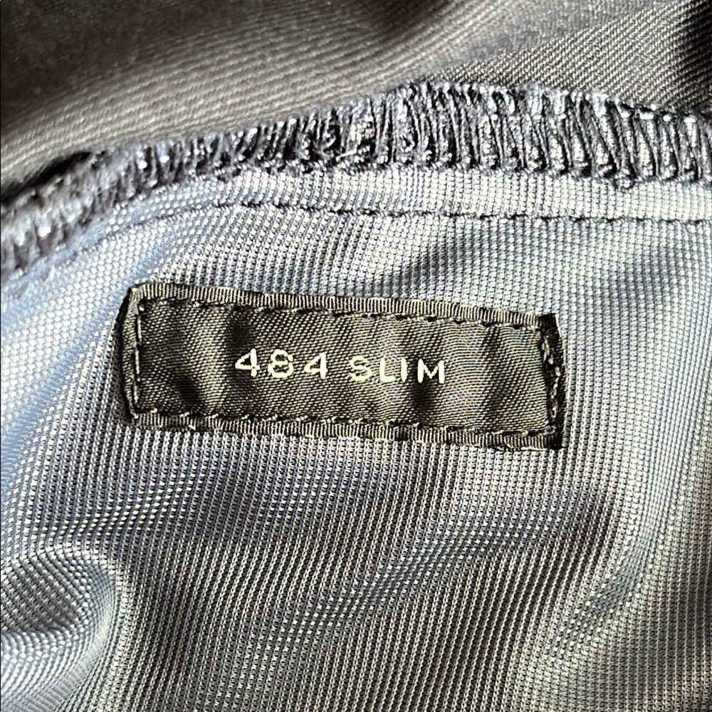 J. Crew Navy Travel Pants 3 Zip Pockets 36/32 - Picture 7 of 8